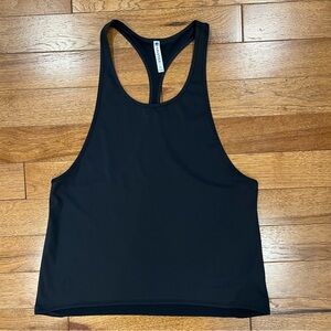 Fabletics Midnight Black Racerback Tank Top Size Medium Athleisure Workout